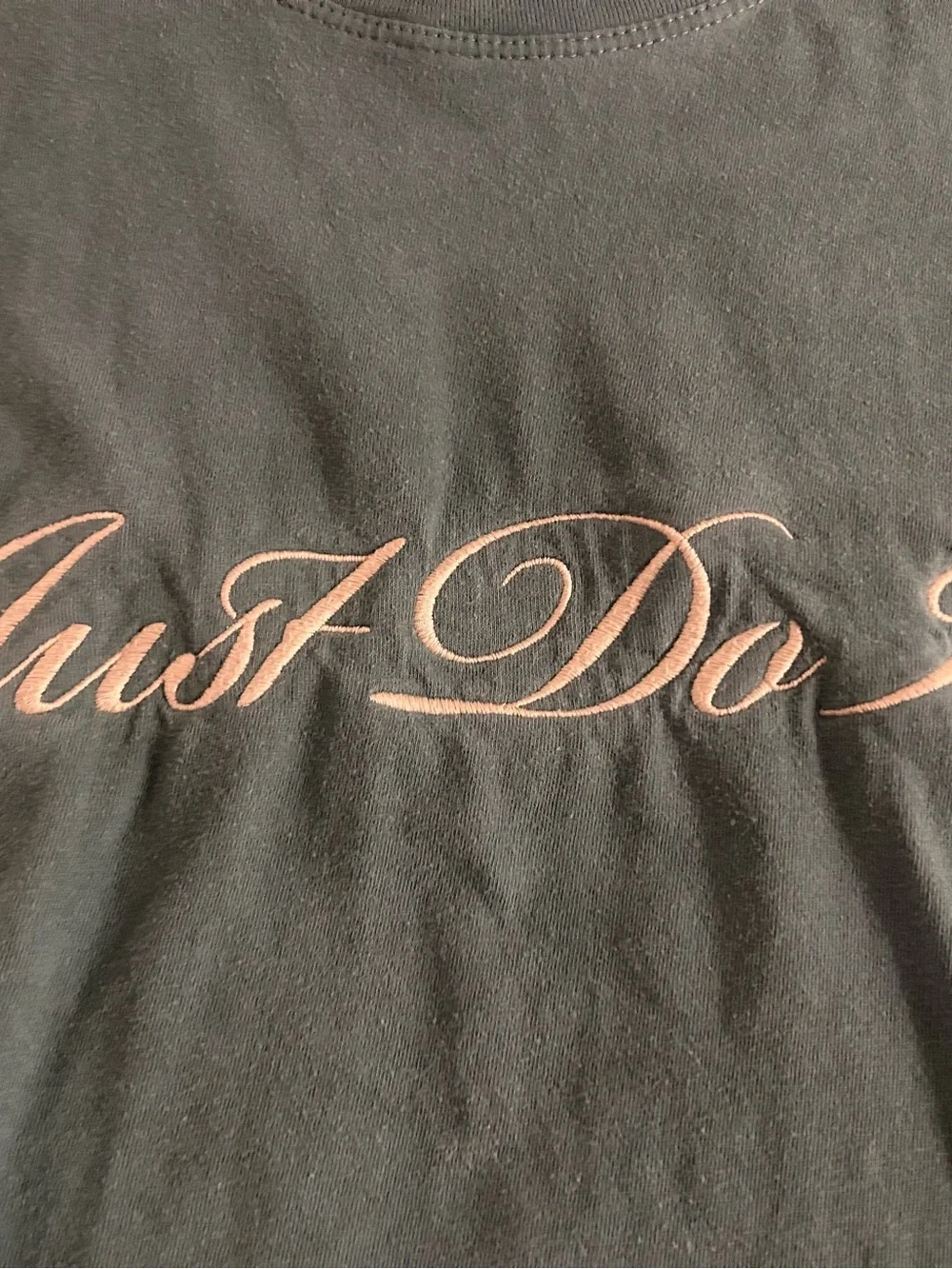 XL Nike Teal 'Just Do It' Script Short-Sleeve Tee